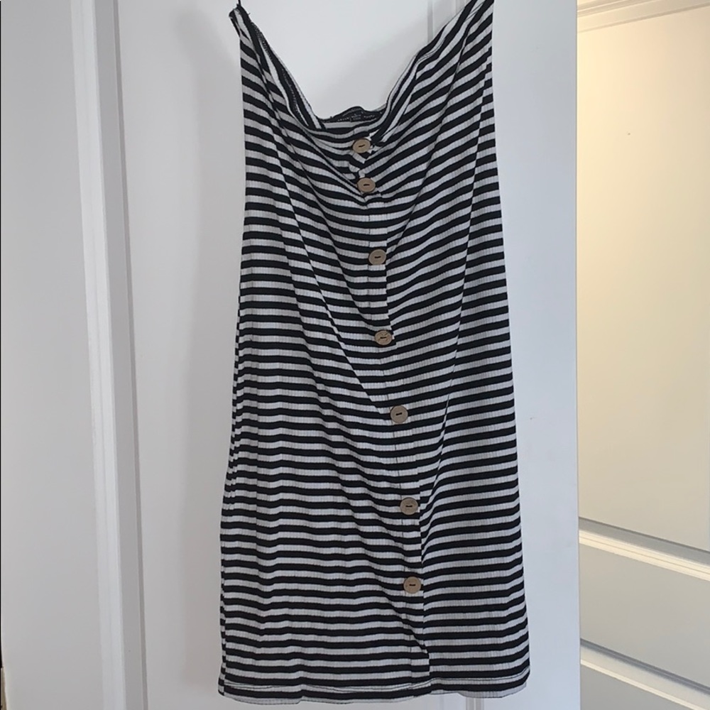 Striped Tube Dress